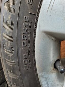 16 " ŠKODA 5x112 elektrony s letnými PNEU 205/ 55 R16