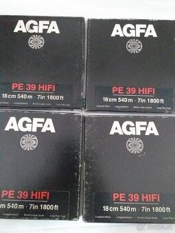 Pasky AGFA pre magnetofon kotučovy