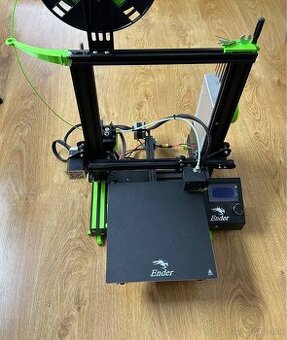 Ender 3 CREALITY 3D TLAČIAREŇ AKO NOVÁ