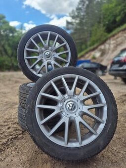 Predám elektróny 5x112r17 originál VW GROUP