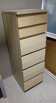 Vysoká komoda Ikea Malm