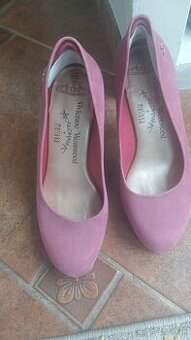 Originál Vivienne Westwood ružové lodičky
