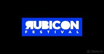 Kúpim 2x 3 dňovú vstupenku Classic na Rubicon Festival