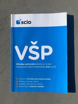 SCIO VŠP – Oficiálny sprievodca prípravou na test 2021 + pap