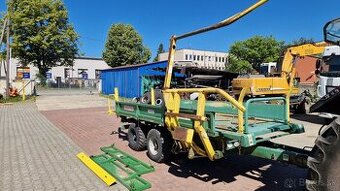 univerzální samonakládací vůz na balíky podvalník prepravní