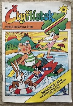 Komiks Čtyřlístek 186 za 2EUR