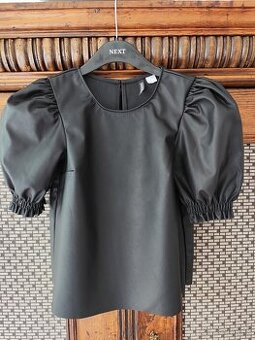 Koženkový top H &M