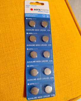 gombikova baterka, bateria - blister 10ks