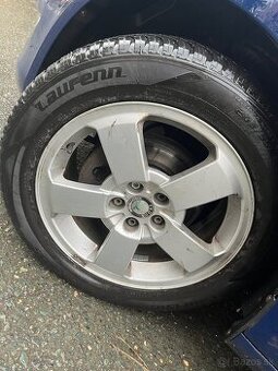 SURNE zánovné celoročky 5x100 205/55 r16 - 1