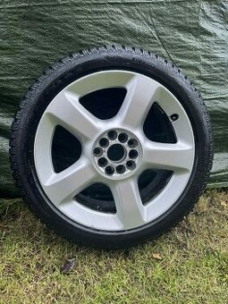 Elektróny dvojrozteč 5x112,5x100 R17 aj komplet zimné pneu