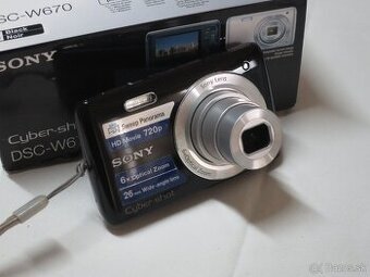 Digitálny fotoaparát Sony cyber shot dsc w670