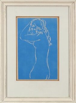 Vojtech Takáč - Akt 1968 grafika