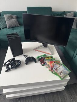 XBOX Series X 1TB + 1 ovládač + MONITOR + 6 HIER - 1