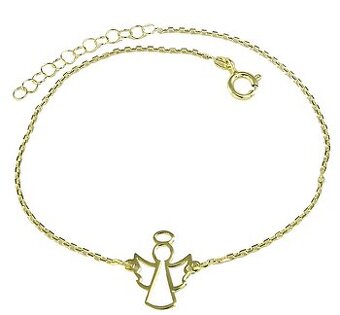 Zlatý náramok Glare 553