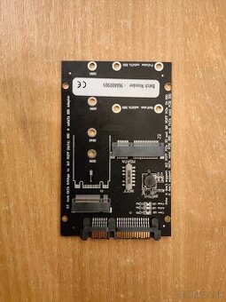 Adaptér mSATA / M.2 NGFF na 2.5" SATA – SSD konverto