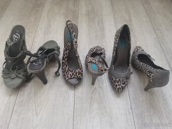 Sandále a lodičky, veľkosť 36