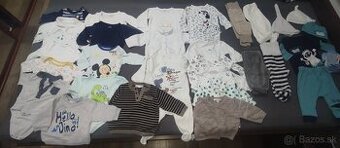 Balík oblečenia chlapec zima 62