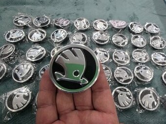 stredové krytky (pukličky) kolies Škoda