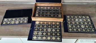 Kompletna sada pamatnych mincí ČSR