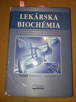 Predám vysokoškolskú knihu Lekárska Biochémia