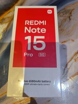 Predám Xiaomi Redmi note pro 15 5g