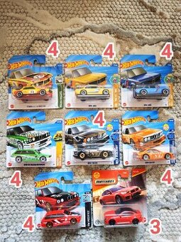 Hotwheels Audi, Volkswagen, Mercedes, Porsche