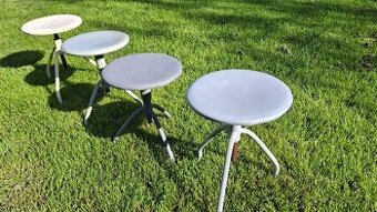 Kovove retro stoličky 4ks