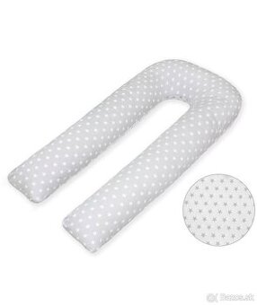 SCAMP Tehotenský vankúš tvar U 80 × 150 cm, Mouse