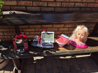 Baby born zachod,hlava,pokladnica a kavovar bosch