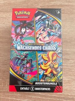 Pokemon TCG Mega evolution booster box Chaos Rising - DE