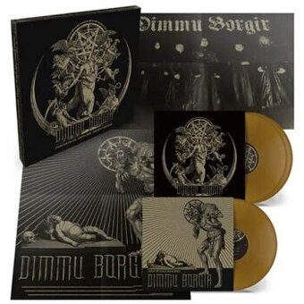 DIMMU BORGIR - Puritanical euphoric misanthropia 3LP GOLD BO