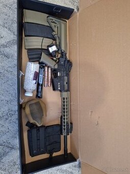 Predam airsoft M4 + vests