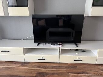 Televízor led JVC uhlopr.108cm,pol ročný,5 rokov záruka