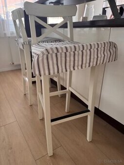 Ikea vysoké barové Ingolf stoličky