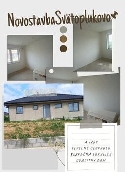 Na predaj kvalitná novostavba v obci Svätoplukovo - dobrá a