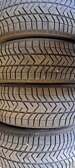 Predám 4ks jazdené zimné 205/55r16-91H Pirelli