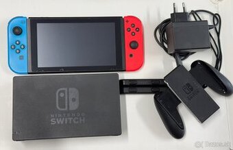 Nintendo switch LCD 32gb - Dobrý stav - komplet balenie