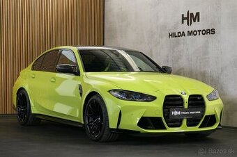 BMW M3 375kW Competition M xDrive Laser 3tkm ZÁRUKA SERVIS