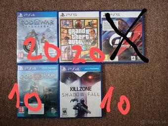 Hry PS4,5