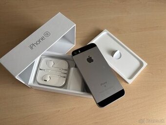 Apple iPhone SE 1. Gen 2016 32GB Space Gray 87% Bat.