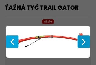 Trail gator - ťažná tyč