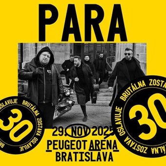 PARA 29.11 predaj 4 listky