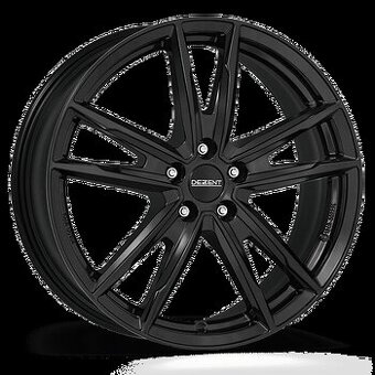 Nové čierne 17" alu disky DEZENT s novými zimnými pneu KUMH