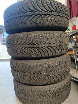 Plechové disky 5x100 R15 + zimné pneumatiky 185/55 R15 - 1
