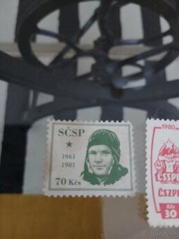 Predam známky Gagarin