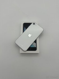 iPhone SE 2020 64GB White (100% Batéria) + ZÁRUKA