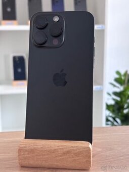 iPhone 16 Pro Max 256GB - Black Titanium, 100% batéria