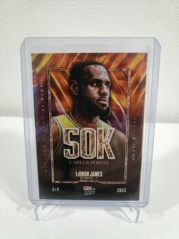 LeBron James 50K karty NBA