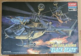 Plastikovy model OH-58D Kiowa Black death