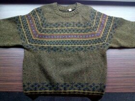 Pánsky pulover vlnený - 1
